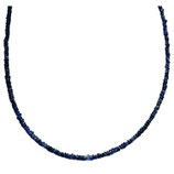 Mineralien·Rondellen (1S) - blauer Saphir facettiert - ~2mm (891921)