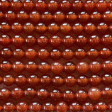 Mineralien·Perlen (1S) - Karneol glatt - ~6.5mm (891372)