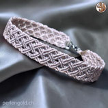Makramée Armband (1) - Lila (30167)