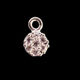 Anhänger Mini Kreis (1) - mit Zirkonsteinchen - 3.5mm (68022)