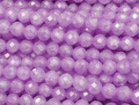 Zirkonia·Perlen (1S) - Sommerflieder facettiert - ~3mm (311776)