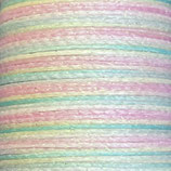 Polyester gewachst (1) - Multicolor 0.5mm - GLITZER (N32g)