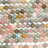 Mineralien·Perlen (1S) - Morganit glatt - ~6.7mm (891946)
