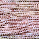 Mineralien·Perlen () - Pink Opal facettiert - ~3.4mm (891520) -