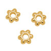 Messingperlen (1P) - 4mm goldig (451124)