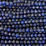 Mineralien·Perlen (1S) - Lapis Lazuli - facettiert ~4mm (891744)