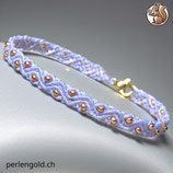 Makramée Armband (1) - Lila (30096)
