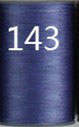 Polyester gewachst (1) - blue violett - 0.45mm (143)