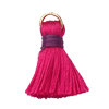 Quaste Kunstseide () - ~2cm fuchsia -