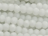 Glas·Rondellen (1S) - Porcelain facettiert - ~2x3mm (311919)