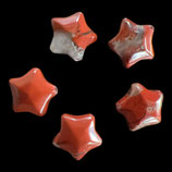 Mineralien·Sterne (4) - Roter Jaspis - ~10mm (891597)