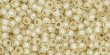 Toho Rocailles 11/0 - PermaFinish - Silver-Lined Milky Jonquil (PF2109)