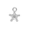 Anhänger Stern () - mit Strassstein - 6mm (97779) -
