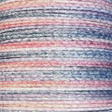 Polyester gewachst (1) - Multicolor 0.5mm - GLITZER (N60g)