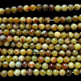 Mineralien·Perlen (1S) - Grüner Granat - glatt ~6.3mm (891812)