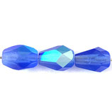 CZ Drop 7x5mm (10) - Blue Matt AB - 30060/84110/28701