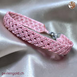 Makramée Armband (1) - Rosa (30166)
