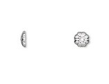 925 PerlenkappeN (10) - 4x1.5mm (2587)