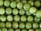 Mineralien·Perlen (1Stk) - Kanadische Jade - glatt 8.4mm (870860)