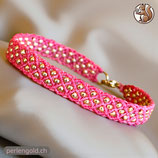 Makramée Armband (1) - Coral (30120)