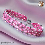 Makramée Armband (1) - Rosa (30125)