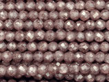 Zirkonia·Perlen (1S) - Burgundy facettiert - ~2mm (311814)