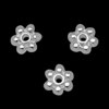 Messingperlen (1P) - 3.8mm silbrig (451125)