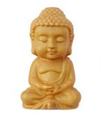 Holz·Buddha (1) - ~28mm (92254)