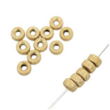 Stardust Rondellen () - 4.2x2.1mm - vergoldet (4088) -