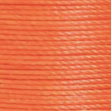 Polyester gewachst (1) - 0.55mm Orange - rund (MSN516)