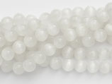 Mineralien·Perlen (1S) - 8.7 mm Selenit - glatt (871135)