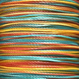 Polyester gewachst (1) - Multicolor 0.5mm - RUND (B11)