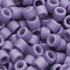 Miyuki Delicas 11/0 - Frost opaque - glaze purple (2293·B10)