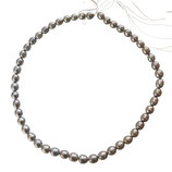Süsswasserperlen (1S) - Grau ~6.5mm (200186)