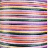 Polyester gewachst (1) - Multicolor 0.5mm - FLACH (58)