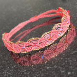 Leave Makremée Armband (8544-lachs)