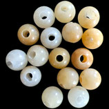 Mineralien·Perlen () - Gelber Aventurin glatt - ~6mm (890786·12) -