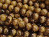 Mineralien·Perlen (1S) - Tigerauge glatt - ~8mm (871535)