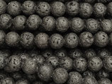 Mineralien·Perlen (1) - Lava ~6.6mm (871532)
