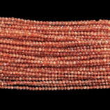 Mineralien·Perlen (1S) - Sonnenstein facettiert - ~3.4mm (891759)