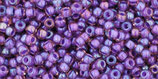 Toho Rocailles 11/0 - Inside-Color Rainbow Rosaline/Opaque Purple-Lined (928)