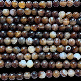 Mineralien·Perlen (1S) - Sardonyx Achat - ~8.1mm (891819)