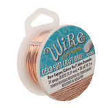 Handwerkdraht DS (1R) - Bare Copper - 24ga DS Rund (078)