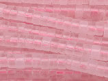 Mineralien·Perlen (1S) - Rosenquarz HiShi - ~4x2mm (871551)