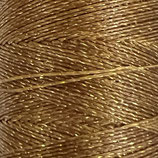 Glitzer Polyester (1) - 0.5mm gewachst - Caramel (021)