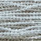 Mineralien·Perlen (1S) - Bergkristall facettiert - ~3.7mm (891540)