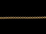 Kette (1m) - 2.5mm Edelstahl - golden (97900)