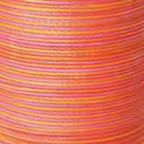 Polyester gewachst (1) - Multicolor 0.4mm - FLACH (F409)