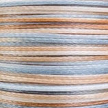 Polyester gewachst (1) - Multicolor 0.5mm - FLACH (54)