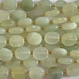 Mineralien·Oval (1S) - Serpentin Jade - 12x10mm (891616)